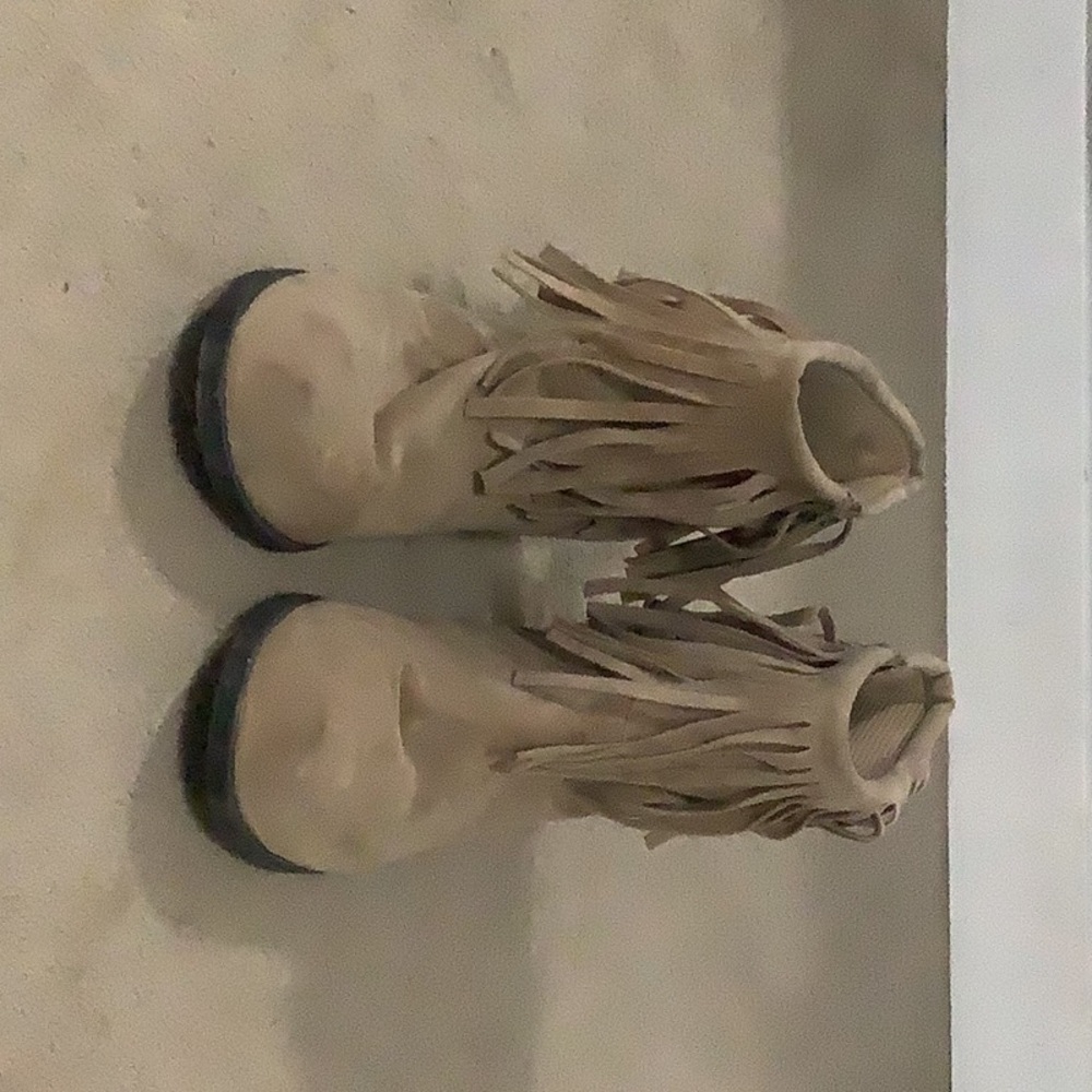 Rue 21 fringe booties